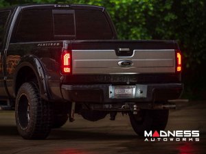 Ford Super Duty LED Tail Lights - XB Series - Morimoto - Smoked Ford Super Duty LED Tail Lights - XB Series - Morimoto - Smoked